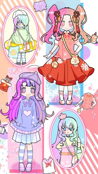 明星萌萌少女养成小游戏