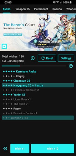 原神祈愿抽卡模拟器2.7