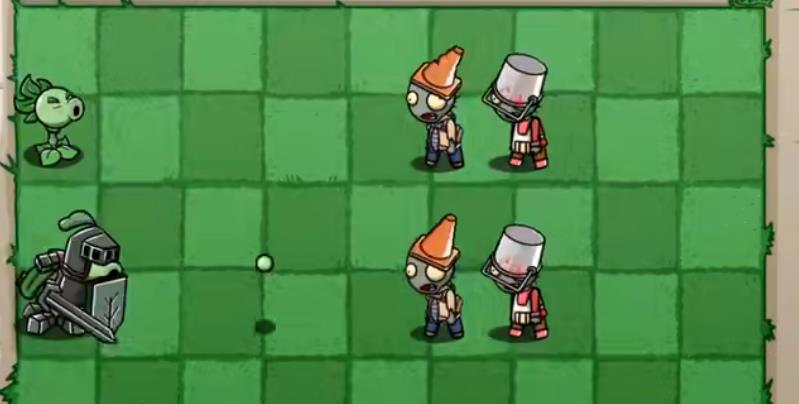 pvz_bt宅宅萝卜骑士豌豆