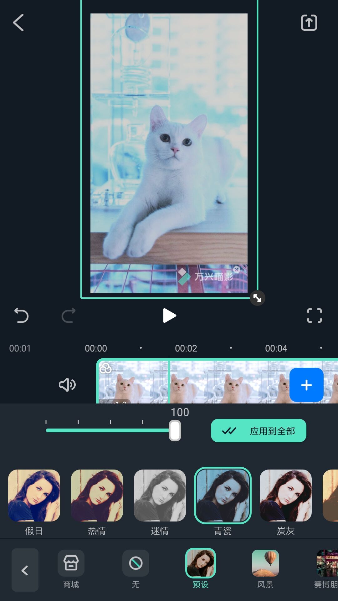 万兴喵影国际版手机版特效介绍3
