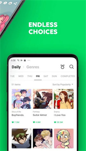 webtoon漫画台湾版