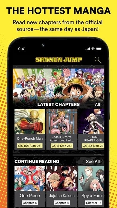 少年jump漫画app最新版安卓版下载