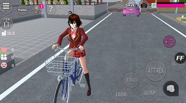 樱花校园模拟器1.39.73新动作汉化版