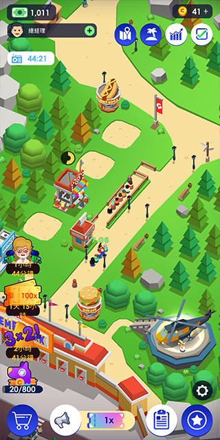 闲置主题公园大亨汉化版(Theme Park)
