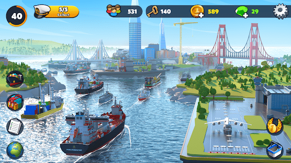 海港大城航运大亨汉化版(Port City Ship Tycoon)