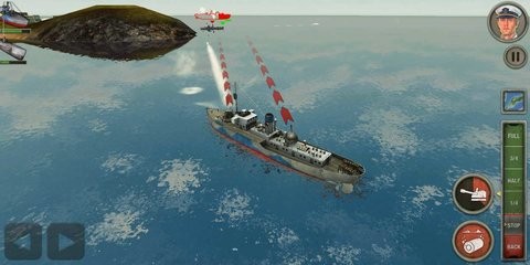敌方水域潜艇与战舰汉化版
