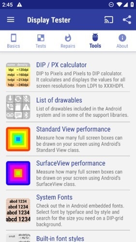 Display Tester烧屏修复app汉化版
