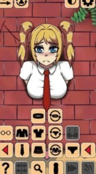 卡在墙壁上的女孩汉化版