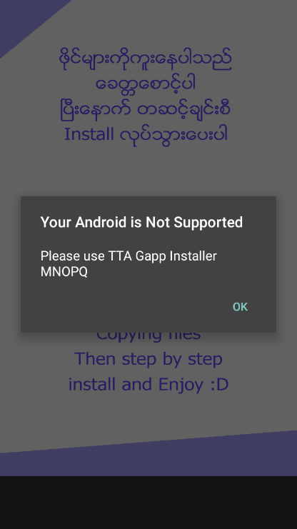 TTA Gapp installervMNOPQ