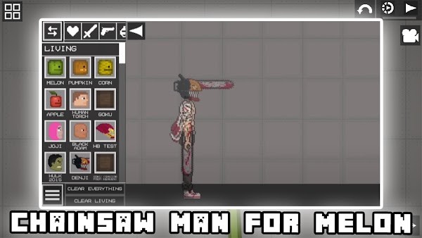 甜瓜游乐场电锯人版本游戏(Mod Chainsaw Man for Melon)