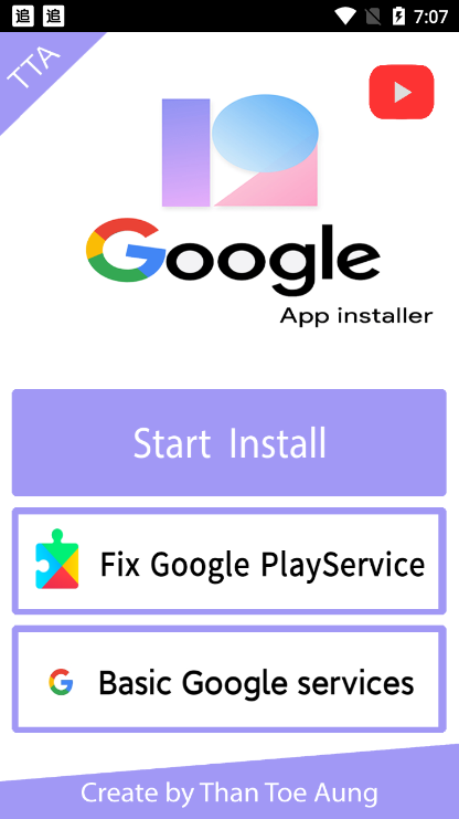 TTA Gapp installervMNOPQ