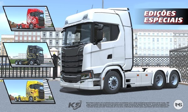 欧洲卡车模拟器3皮肤模板手机版(Skins Truckers Of Europe 3)