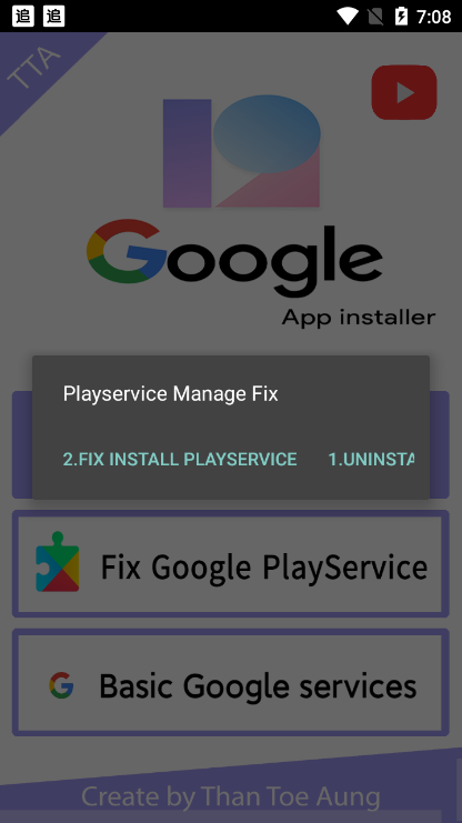 TTA Gapp installervMNOPQ