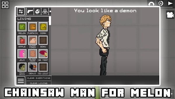 甜瓜游乐场电锯人版本游戏(Mod Chainsaw Man for Melon)