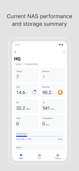 群晖Active Insight手机端