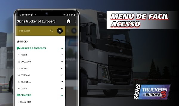 欧洲卡车模拟器3皮肤模板手机版(Skins Truckers Of Europe 3)