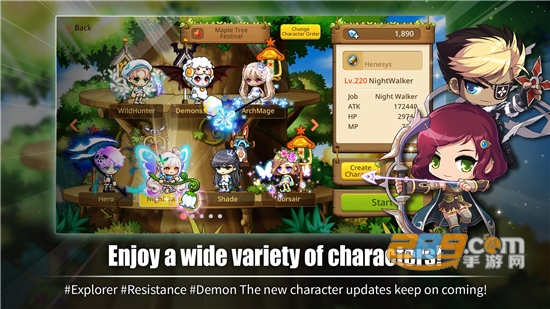 冒险岛MapleStory M国际版官方版v2.380.5531最新版