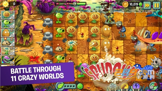 pvz2（植物大战僵尸2）植物9999999级国际版最新中文免费版v7.5.1最新版