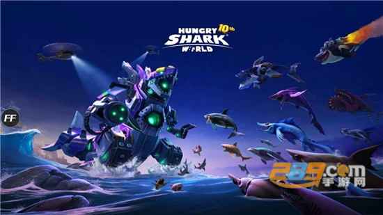 Hungry Shark(饥饿鲨世界国际服内置功能菜单版)v4.2.0安卓版