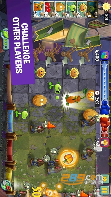 pvz2国际版最新破解版全植物满级0阳光无冷却(植物大战僵尸2)v9.8.1最新版
