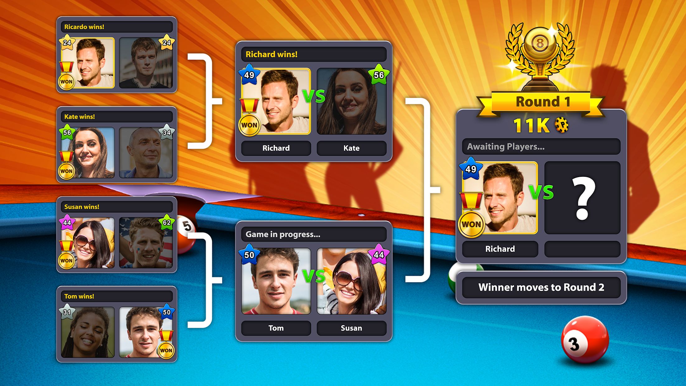 8球台球国际服(8 Ball Pool)