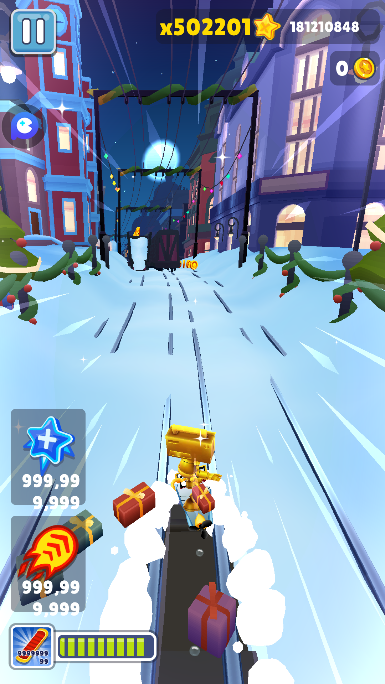 地铁跑酷冰雪节国际版