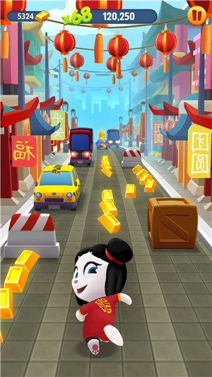 汤姆猫跑酷国际服内购版(Talking Tom Gold Run)
