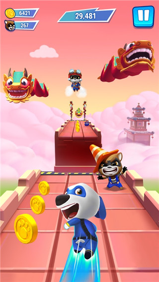汤姆猫英雄跑酷国际服(Talking Tom Hero Dash)