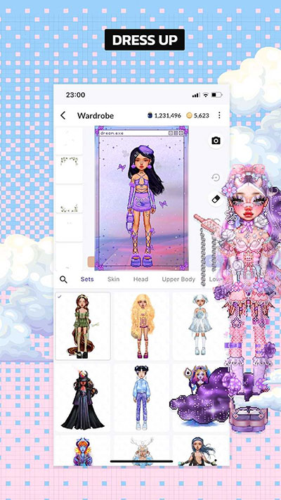 永远的天空虚拟装扮国际服(Everskies)