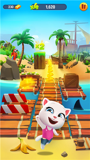 汤姆猫跑酷国际服内购版(Talking Tom Gold Run)