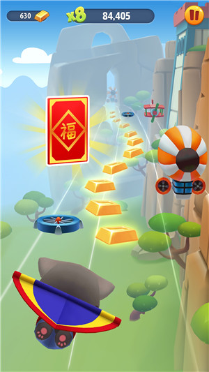 汤姆猫跑酷国际服内购版(Talking Tom Gold Run)