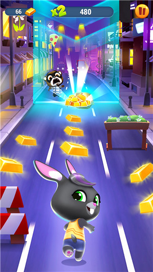 汤姆猫跑酷国际服内购版(Talking Tom Gold Run)