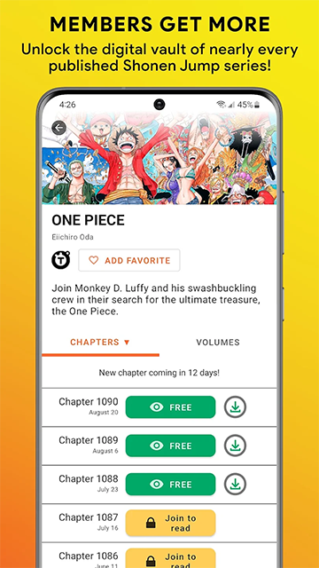 少年jump漫画app最新版安卓