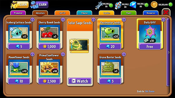 pvz2国际版200级植物