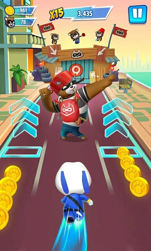 汤姆猫英雄跑酷国际版(Talking Tom Hero Dash)