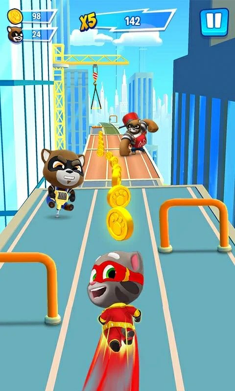 汤姆猫英雄跑酷国际版(Talking Tom Hero Dash)