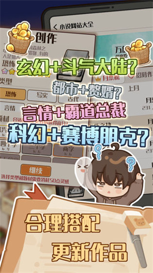 小说家模拟2内置作弊菜单