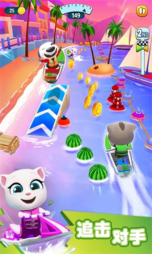 汤姆猫的摩托艇999999钻石版
