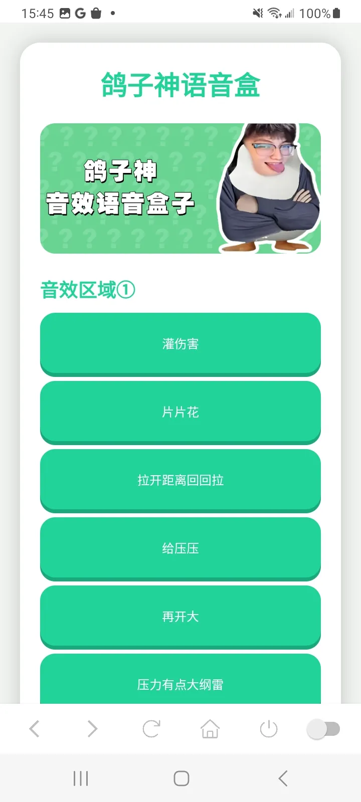 鸽子神语音盒
