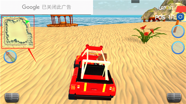 沙滩越野赛车手游