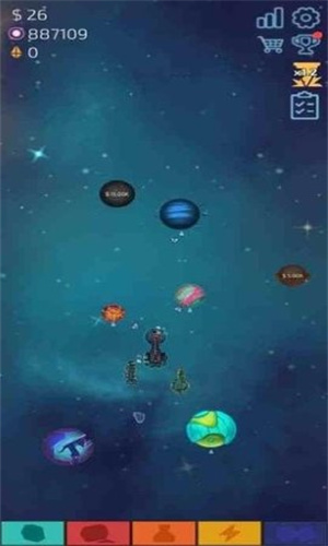 闲置的行星矿工无限金币