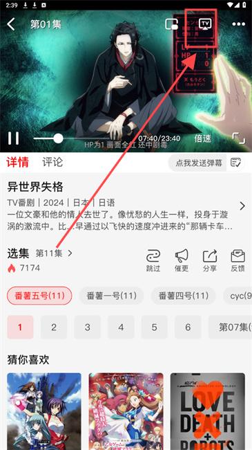 番鼠动漫无广告版使用方法2