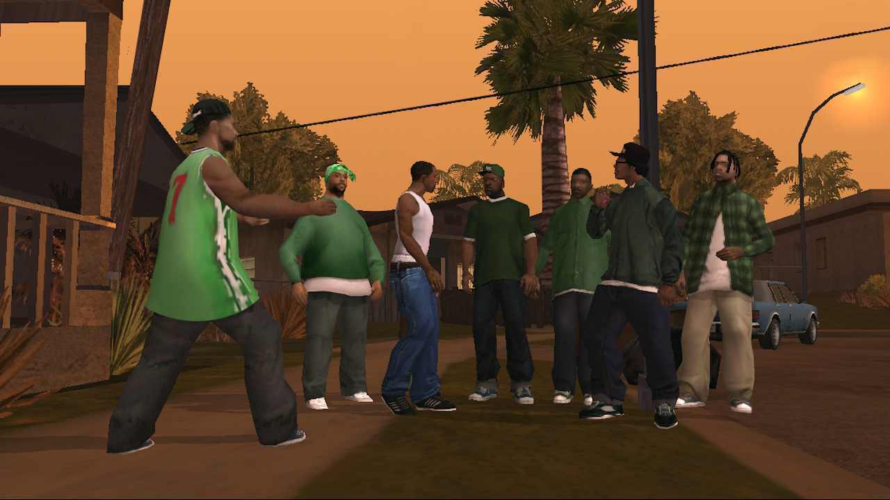 gta侠盗猎车手圣安地列斯