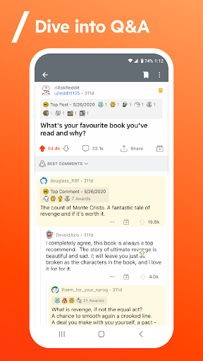 reddit app