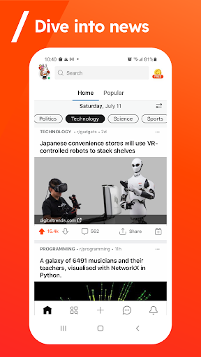 reddit app