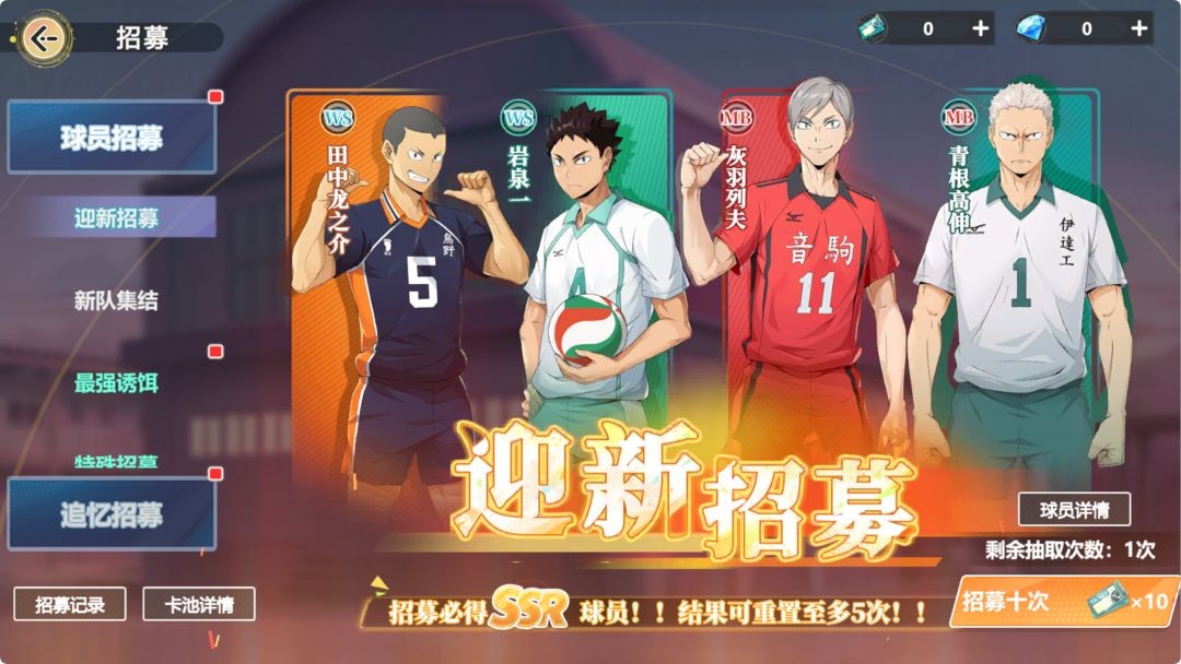 排球少年新的征程