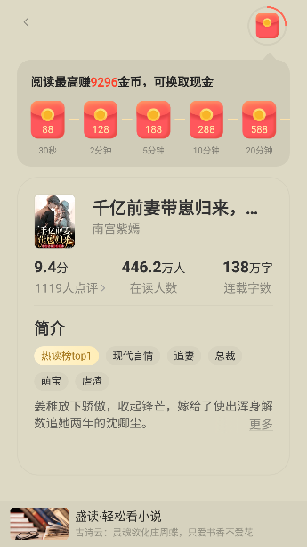 盛读小说免费版
